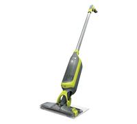 Shark VacMop 2-in-1 Cordless Hard Floor Vacuum Spray Mop Starter Kit, Quick Lightweight Cleans, Wipes Away Messes, 6x Disposable Pad Refills, 355ml Multi-Surface Floor Cleaner, Charcoal Grey, VM200UK