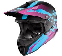 Shark Varial Anger Motocross Helmet, black-purple, size M for Men
