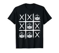 Shark Vintage Tic-Tac-Toe T-Shirt