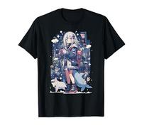 Shark Waifu Tokyo Anime Waifu Girl Cute Kawaii Manga Retro T-Shirt