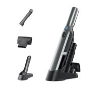 Shark WandVac 1.0 Cordless Handheld Vacuum Cleaner, Grey, WV200UK | Small & Lightweight, Powerful Suction Handheld Vacuum with Duster/Crevice and Multi-Surface Tools, Charging Base