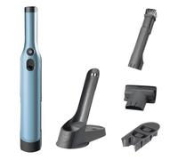 Shark WandVac Cordless Handheld Vacuum Cleaner, Pet Tool, Duster/Crevice Tool, Charging Base, Pastel Blue WV201UKBL