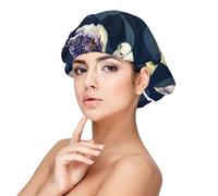 Shark Whale Marine Life,Adult's Satin Sleeping Cap - Women's Elastic Sleep Bonnet, Adjustable Overnight Hair Cover