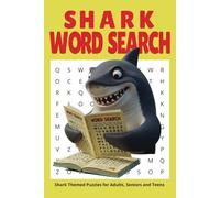 Shark Word Search Puzzle Book: Word Searches with Easy To Read Print about Sharks, Fishing, Ocean and more | 6x9 inches, 110 pages | 50+ Puzzles...Gift for Vacations, Holidays and Free Times