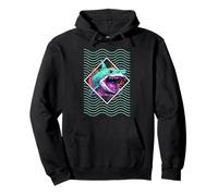 Shark Zombie Funny Halloween Scary Fish Love Jawsome Zombies Pullover Hoodie
