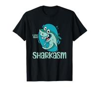 Sharkasm I Love Salad Funny Shark Marine Biology Wildlife T-Shirt