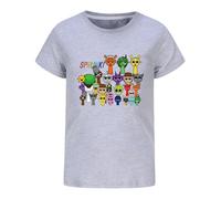 SharkBebe Kids Cotton Sprunki Incredibox T-Shirt Summer Short Sleeve Children's Top Tee Casual Boys Girls Clothes