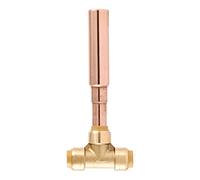 SharkBite 1/2 Inch Residential Water Hammer Arrestor, Push to Connect Brass Plumbing Fittings, PEX Pipe, Copper, CPVC, PE-RT, HDPE, 22630LF