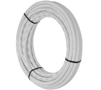 SharkBite 1/2 Inch x 100 Feet White PEX-B, PEX Pipe Flexible Water Tubing for Plumbing, U860W100