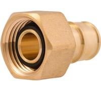 Sharkbite 1/2 x 1/2 Inch NPSM Expansion FNPT Swivel Adapter for PEX-A Pipe, Brass Plumbing Fittings, Female Adapter for PEX-A Tubing, UAB526LFA