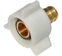 SharkBite UC527LFA 3/8-Inch FNPT PEX Barb Swivel Adapter Retail Packaging