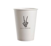 SharkBliss RIP Thirties 40th Birthday Party Cups, 20 Pack 9oz RIP Thirties Death to My 30s Dirty 40 Birthday Disposable Paper Cups for His Her Forty 40th Birthday (RIP Thirties Cups)