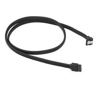 Sharkoon 0.75m, 2xSataIII - SATA cables (2xSataIII, Black)