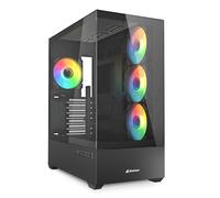 Sharkoon AK6 RGB PC Case ATX Black