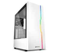 Sharkoon White RGB Slider ATX Case Sharkoon White RGB Slider ATX Case