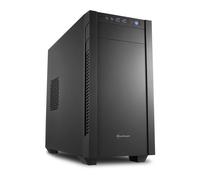 Sharkoon S1000 Chassis, Black, MicroATX Tower, 2 x 120mm Fans, USB 3.0 / 3,5mm,