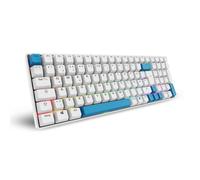 Sharkoon SGK50 S2 PBT White,RGB, Gateron GPRO Yellow