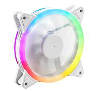 Sharkoon SHARK Blades PWM RGB Fan White 120mm 4-Pin Desktop Laptop Fan