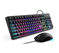 Sharkoon Skiller SGB15 Combo, RGB Gaming Keyboard & Gaming Mouse