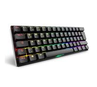 Sharkoon Skiller SGK50 S4 Gen2, Black, Gateron Yellow, 60% German Layout