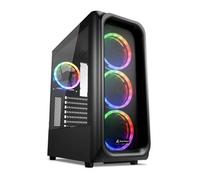 Sharkoon TK5M RGB Black Mid Tower Chassis