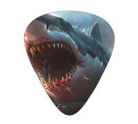 Sharks - Guitar Picks-12 Pack Includes Thin, Medium & Heavy Gauges, Best Gift for Guitar Lovers