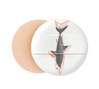 Sharks Hang Upside-down Bloodstains Suspension Air Cushion Makeup Foundation Sponge Powder Puff