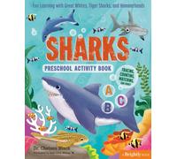Sharks Preschool Activity Book : Fun Learning with Great Whites, Tiger Sharks, and Hammerheads