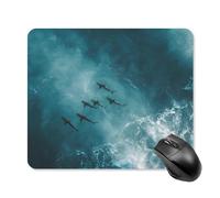 Sharks Swimming In The Ocean Mouse Pad Smooth Mousepad Portable Mouse Pads For Pc Office Laptop 25X30Cm