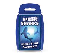 Top Trumps Sharks Classics Card Game, Discover some interesting facts in this educational packed game, 2 plus players makes a great gift for ages 6 plus