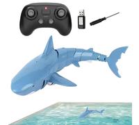 Sharks Toy - Pp, Electronic Components Remote Control Shark Toy, Rechargeable Battery | For Kid Boys Girls Birthday Christmas New Year Beach Pool Outdoor Indoor Bathroom