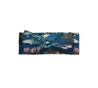 Sharks under the sea Baby Headband with Cute Bow, Soft Polyester Knot Turban for Infants, Stretchy and Stylish