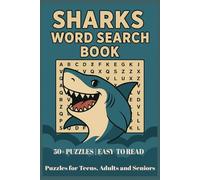 Sharks Word Search Book: Discover the Ocean’s Predators in 495 Unique Words