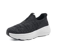 sharllen Slip On Trainers Womens Mens Hand-Free Arch Support Running Shoes