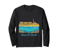 Sharm El Sheikh Egypt Travel Souvenir City Landmark Gift Long Sleeve T-Shirt