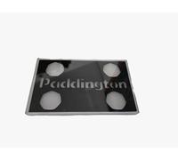 Sharman Coin Display Case for Paddington Bear 50p Coin Collection - Holds All 4 Coins.