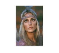 Sharon Tate Actress And Model Posters Of Stylish And Beautiful WomenFamous Film And Television Figures Pop Music Figures Poster Decoration Canvas Art Decoration Print Signature Photo Living Room Home