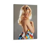 Sharon Tate Canvas Wall Art Decor Living Room Modern Family Bedroom 16x24inch(40x60cm) Frame-style