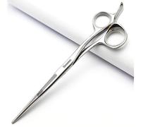 Sharonds 6.0 inch Hairdressing Scissors Hairstyle Studio Salon high-end Hairdressing Scissors Hair Styling Scissors Made Slim Design (White)