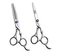 Sharonds 6/6.5 Inch Professional Hair Scissors and Effilizing Scissors for SalonHairdressers or Home Use (6 inch -2pc-C)