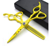 SHARONDS 6-inch Hair Clipper Set, Hair Clippers, thinning Scissors Suitable for Hairdressers and Household use (6 inch -2pc-B)
