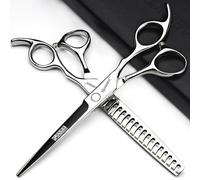 SHARONDS Hairdresser Professional Styling Scissors,6.5 Inch Professional Hair Cutters,Stainless Steel Sharp Cutting Scissors…