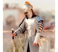SHAROOANTIPAZ Lord Of The Rings Medieval Knight Steel Larp Elven Full Body Armor Suit- Cosplay