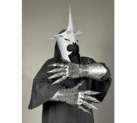 SHAROOANTIPAZ Nazgul Horror Witch King of Angmar Costume Full Body Cloak Cosplay Halloween.