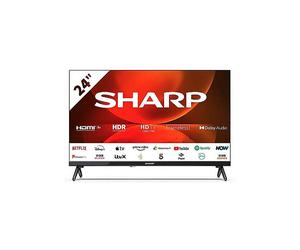 Sharp 1T-C24FH2KL2AB 24 Inch HD Frameless LED Smart Android TV Natural