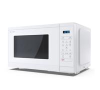 SHARP YC-MS252AU-C 900W Solo Digital Microwave Oven with 25 L Capacity & 11 Power Levels & Defrost Function - Crystal White