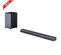 Sharp HT-SBW460 3.1 Soundbar, Dolby Atmos Soundbar with Subwoofer for TV with Wireless Bluetooth, Surround Sound, 4K Pass-Through, Aux, HDMI ARC/CEC & USB Playback - 440W - Black