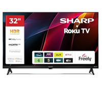 Sharp 32-inch HD Ready Frameless LED Roku Smart TV HDR10 HDMI ARC Freely included 32HD2325K (HD Series)