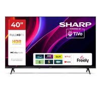 Sharp 40-inch Full HD Frameless LED Smart TV - TiVo OS with Free Channels | Model: 40HE2345K (HE Series)