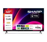 SHARP 40 Inch QLED TV Full HD TiVo Frameless Smart TV 40HE3245K 3 HDMI Inputs
